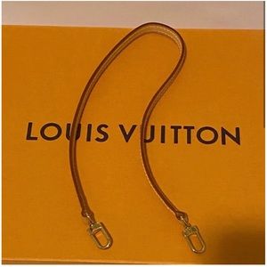 Louis Vuitton leather strap